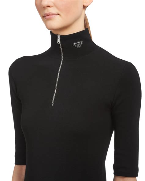 black prada turtleneck